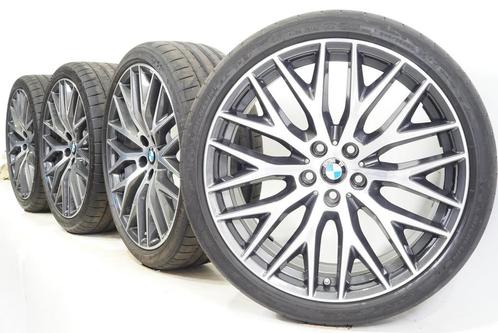 BMW 5 serie G30 G31 20 inch Style 636 Velgen + Zomerbanden M, Auto-onderdelen, Banden en Velgen, Velg(en), Gebruikt, 20 inch, Zomerbanden