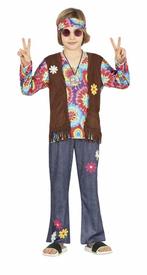 Hippie Kostuum Jongen Bloemen, Verzenden, Nieuw