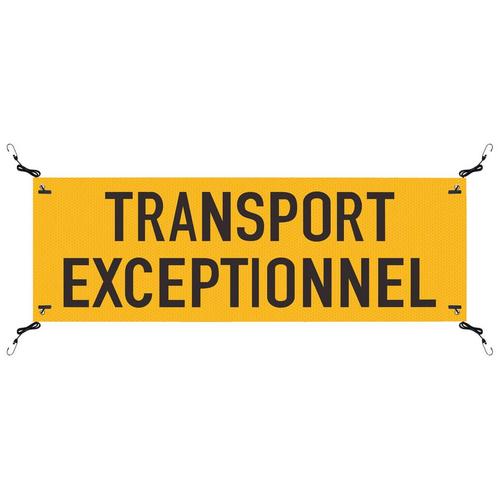 TRANSPORT EXCEPTIONNEL bord op zeildoek, Auto-onderdelen, Verlichting, Nieuw, Ophalen of Verzenden