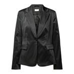 Milano Italy • zwarte satijnen blazer • 36, Verzenden, Zwart, Maat 36 (S), Milano Italy