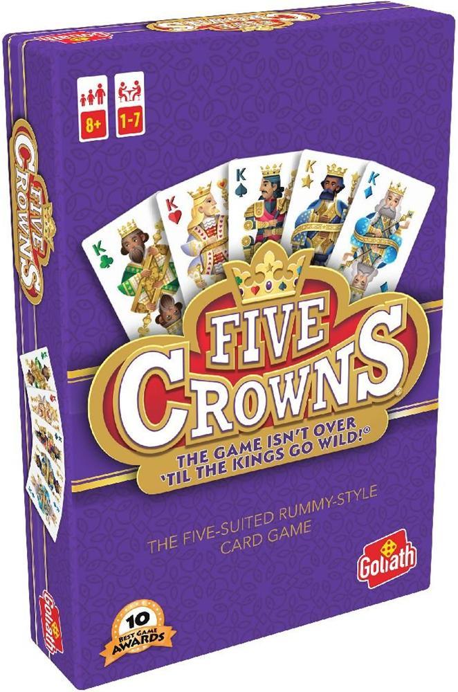 Five Crowns - Kaartspel | Goliath - Kaartspellen, Hobby en Vrije tijd, Gezelschapsspellen | Kaartspellen, Nieuw, Verzenden
