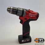 Milwaukee M12 CPD Klopboor/Schroefmachine 12V Incl. Accu..., Doe-het-zelf en Verbouw, Gereedschap | Boormachines, Ophalen of Verzenden