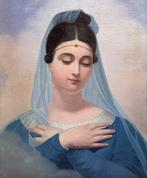 Atelier de Claude Marie Dubufe (1790-1864) - Mary Magdalene, Antiek en Kunst, Kunst | Schilderijen | Klassiek