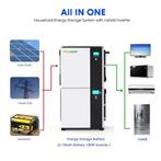 thuisbatterij alles in 1 omvormer + batterij, Doe-het-zelf en Verbouw, Zonnepanelen en Toebehoren, Verzenden, Nieuw, Compleet systeem