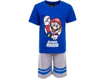 Kinderpyjama - Shortama - Super Mario - Blauw/Grijs beschikbaar voor biedingen