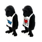 Kevin (XX) - Banksy Monkey Sign x Keith Haring (Dog + Heart)