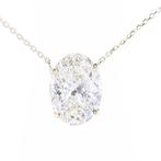 Halsketting - 14 karaat Geel goud - 3.50ct. tw. Diamant, Nieuw