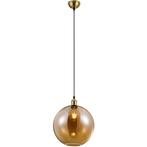 LED Hanglamp - Trion Dini - E27 Fitting - Rond - Mat Goud -