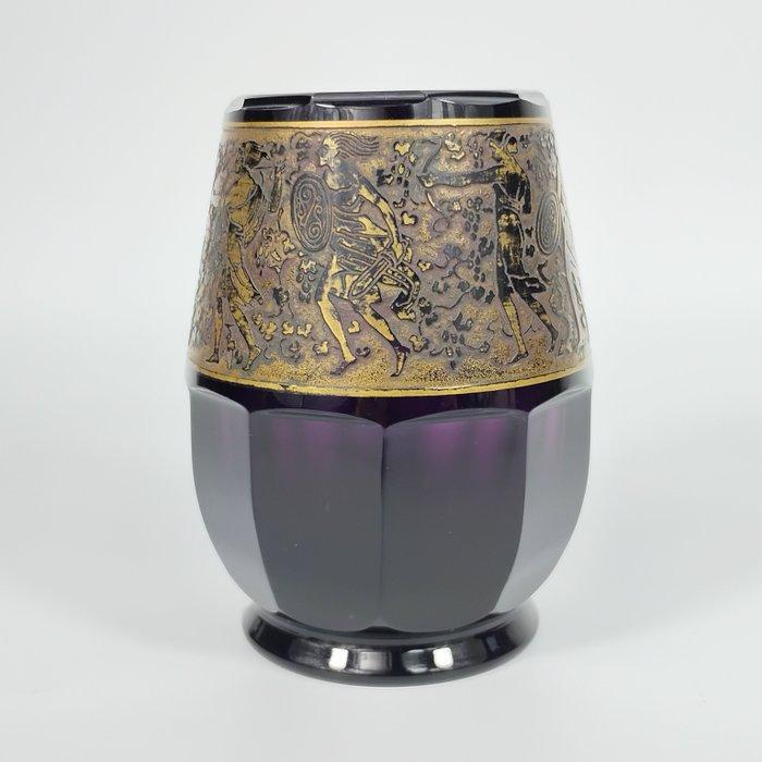 Moser & Söhne - Vaas - Glas, Antiek en Kunst, Antiek | Glas en Kristal