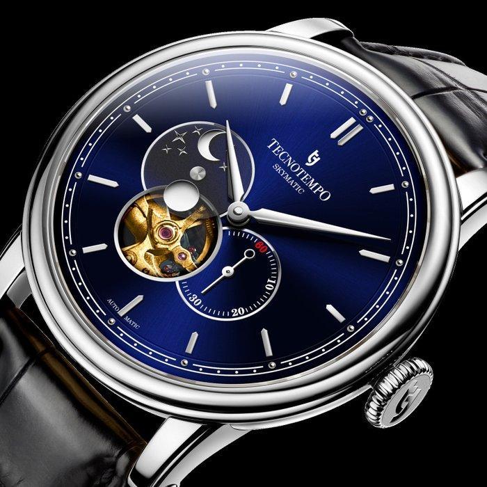Tecnotempo - Skymatic - Automatic - Blue Dial - - Zonder, Sieraden, Tassen en Uiterlijk, Horloges | Heren