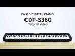 Casio CDP-S360 BK stagepiano  949ADC71J001717-1100, Muziek en Instrumenten, Synthesizers, Nieuw