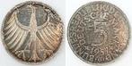 Duitsland 5 Dm 1957 G bfr/stgl/stgl tolle Regenbogen Pati..., Verzenden