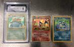 Pokémon - 3 Card - Blastoise, Charizard, Venusaur - WOTC, Hobby en Vrije tijd, Verzamelkaartspellen | Pokémon, Nieuw