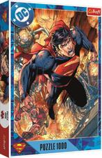 Superman in actie Puzzel (1000 stukjes) | Trefl - Puzzels, Hobby en Vrije tijd, Denksport en Puzzels, Verzenden, Nieuw