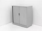 Roldeurkast - 105x100x46cm (hxbxd) - aluminium grijs, Huis en Inrichting, Kasten | Overige, Ophalen of Verzenden, Gebruikt