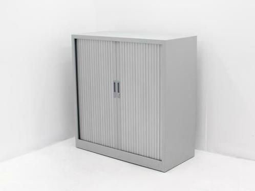 Roldeurkast - 105x100x46cm (hxbxd) - aluminium grijs, Huis en Inrichting, Kasten | Overige, Gebruikt, Ophalen of Verzenden