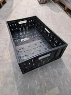 Vouwkrat klapkrat 600x400x190mm 38l zwart, type 6419,, Doe-het-zelf en Verbouw, Kratten en Dozen, Gebruikt, 40 tot 60 cm, 50 tot 75 cm