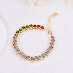 Zonder minimumprijs - Armband Zilver - Gemengde edelstenen -, Nieuw