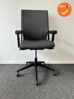 Haworth Comforto 59 - Antracietgrijs gestoffeerd - Zwart voe, Werkplek, Ophalen of Verzenden, Gebruikt, Stoel