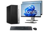 STUNTPRIJS: HP ProDesk 600 G4 MT i7 8e Gen incl. 2 Monitoren, Computers en Software, Desktop Pc's, Ophalen of Verzenden, Nieuw