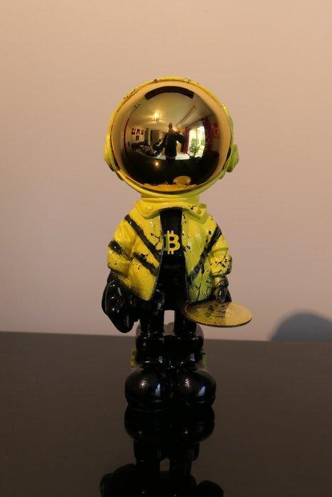 RichART - Astronaute Bitcoin, Antiek en Kunst, Kunst | Designobjecten