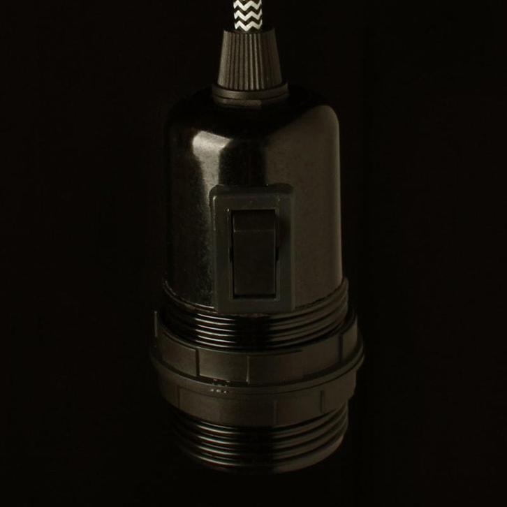 Fitting Bakeliet met schakelaar E27, Huis en Inrichting, Lampen | Overige