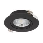 LED Inbouwspot - Hydra - slim-fit - 6w - dim2warm - Zwart, Nieuw, Ophalen of Verzenden