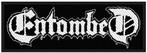Entombed - Logo - patch officiële merchandise, Ophalen of Verzenden, Nieuw, Kleding
