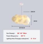Wolk Hanglamp – Moderne LED Plafondlamp van Space-Katoen, Huis en Inrichting, Lampen | Hanglampen, Verzenden, Nieuw