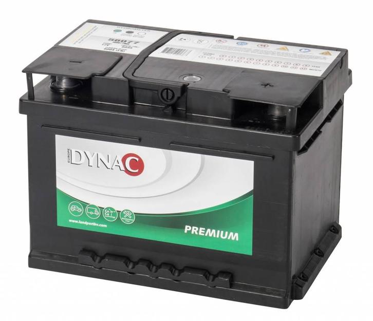 Dynac Auto accu 12 volt 60 ah Type 56077L, Watersport en Boten, Bootonderdelen, Nieuw, Ophalen of Verzenden