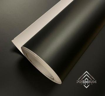 Wrapfolie Zwart (extra mat) voor auto &amp; interieur beschikbaar voor biedingen