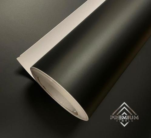 Wrapfolie Zwart (extra mat) voor auto &amp; interieur, Auto diversen, Autostickers, Ophalen of Verzenden