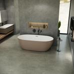 Vrijstaand bad Silvan 170x81x58cm bi-color mat beige/ mat, Verzenden, Nieuw