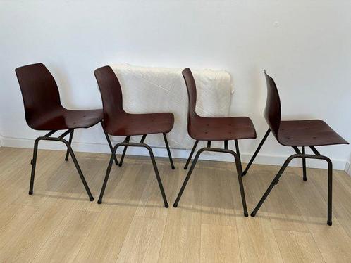 Flototto, Pagholz - Elmar Flototto - Stoel (4) - Metaal,, Antiek en Kunst, Antiek | Meubels | Stoelen en Banken