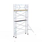Rolsteiger Basic 75x305 7,2m werkhoogte tegen de gevel, Verzenden, Nieuw, Rolsteiger of Kamersteiger, 5 meter of hoger