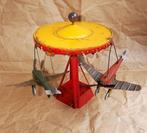 JML - Blikken speelgoed - Manège tôle 3 avions JML 1930 -, Antiek en Kunst, Antiek | Speelgoed