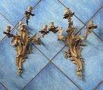 Wandkandelaar (2) - Verguld messing - APPLIQUE OTTONE, Antiek en Kunst
