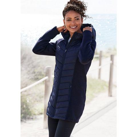 Vivance Gewatteerde jas met tricot-fleece-mouwen, Kleding | Dames, Jassen | Zomer, Nieuw, Verzenden