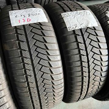 2 x Continental Winter TS850P 225-50-17 Winterbanden 7,5mm beschikbaar voor biedingen