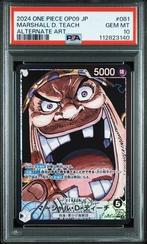 Bandai - 1 Graded card - One Piece - Marshall D. Teach, Hobby en Vrije tijd, Verzamelkaartspellen | Overige, Nieuw
