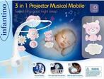 Infantino Pink 3 in 1 Muziekmobiel & Projector BK-04914, Verzenden, Nieuw