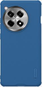 Nillkin OnePlus 12R Hoesje Super Frosted Shield Pro Blauw, Verzenden, Nieuw, Hoesje of Tasje