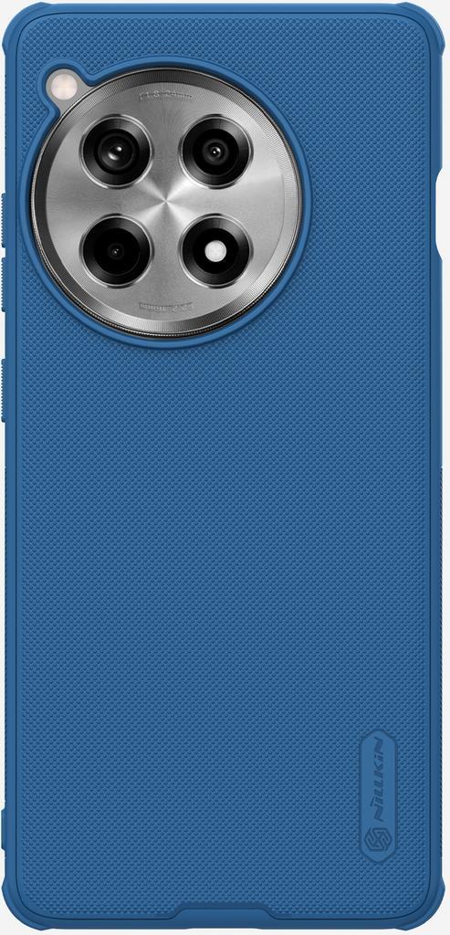 Nillkin OnePlus 12R Hoesje Super Frosted Shield Pro Blauw, Telecommunicatie, Mobiele telefoons | Hoesjes en Frontjes | Overige merken