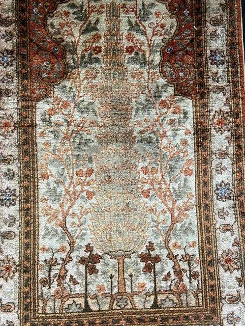 Hereke zijde - Tapijt - 145 cm - 76 cm, Huis en Inrichting, Stoffering | Tapijten en Kleden