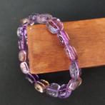 Amethist en Ametrin Armband- 22 g - (1), Verzamelen, Mineralen en Fossielen