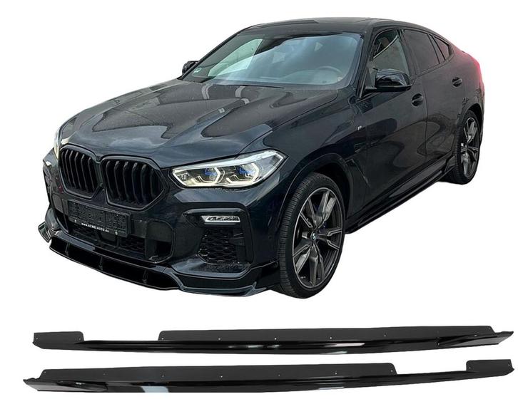 Side skirts aanzetstukken | BMW X6 G06 | M-Performance Look, Auto-onderdelen, Carrosserie en Plaatwerk, Nieuw, BMW, Verzenden