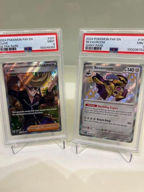 Pokémon - 2 Graded card - PSA 9, Hobby en Vrije tijd, Verzamelkaartspellen | Pokémon