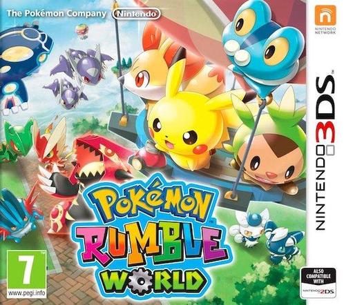 Pokemon Rumble World (3DS Games) (Nintendo 3DS), Spelcomputers en Games, Games | Nintendo 2DS en 3DS, Zo goed als nieuw, Ophalen of Verzenden