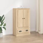 vidaXL buffetkast 60x35,5x103,5 cm bewerkt hout sonoma, Huis en Inrichting, Kasten | Buffetkasten, Verzenden, 100 tot 150 cm, Nieuw