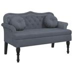 Bankje 120cm Grijs | Topdeal | Tweedekansje! OP=OP, Minder dan 75 cm, Ophalen of Verzenden, Rechte bank, Nieuw